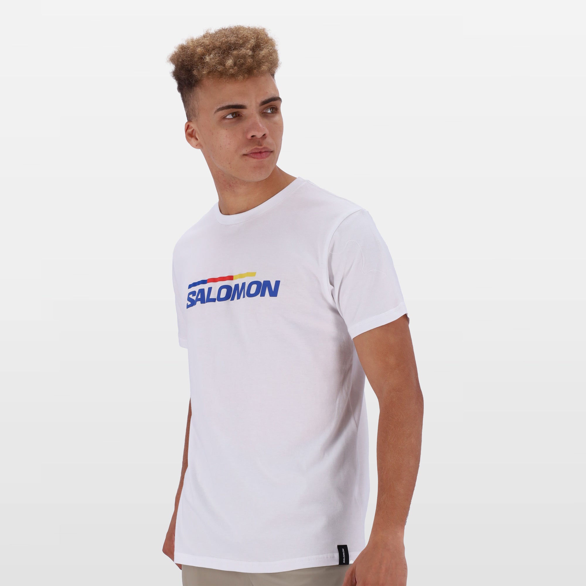Salomon Old Racer II Men's White Soft Breathable Casual T-Shirt
