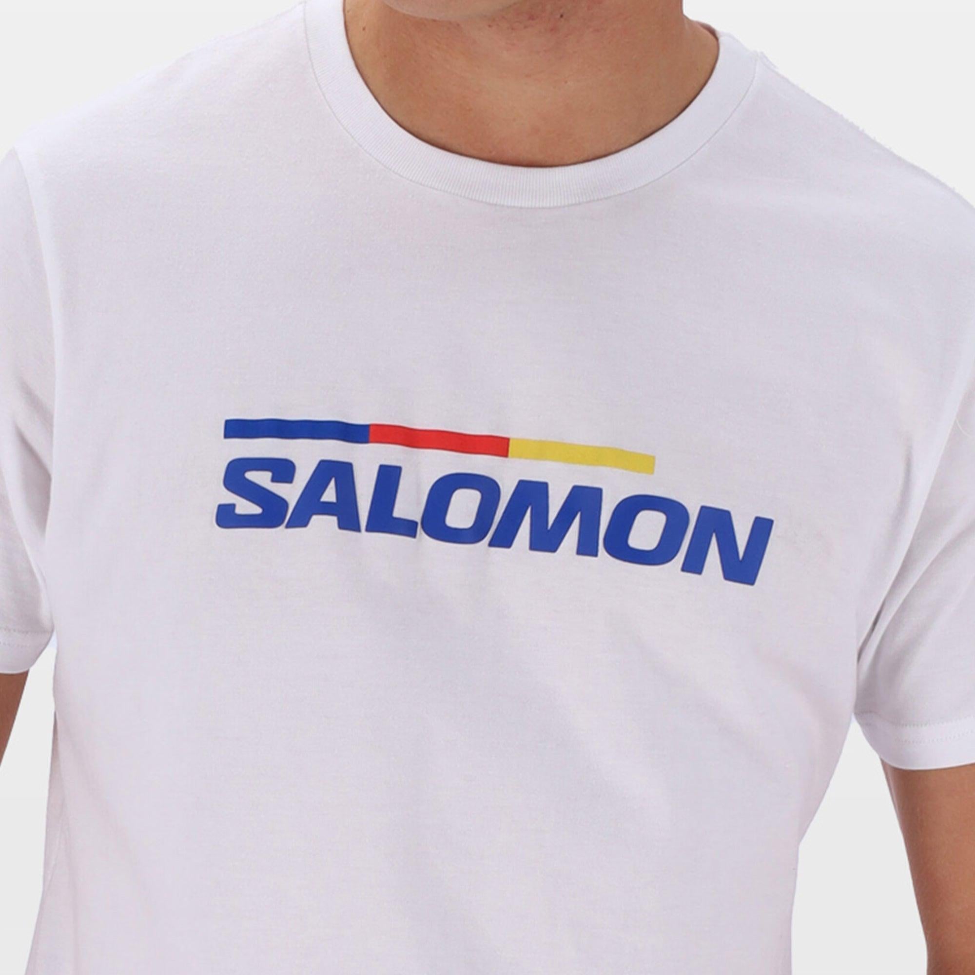Salomon Old Racer II Men's White Soft Breathable Casual T-Shirt