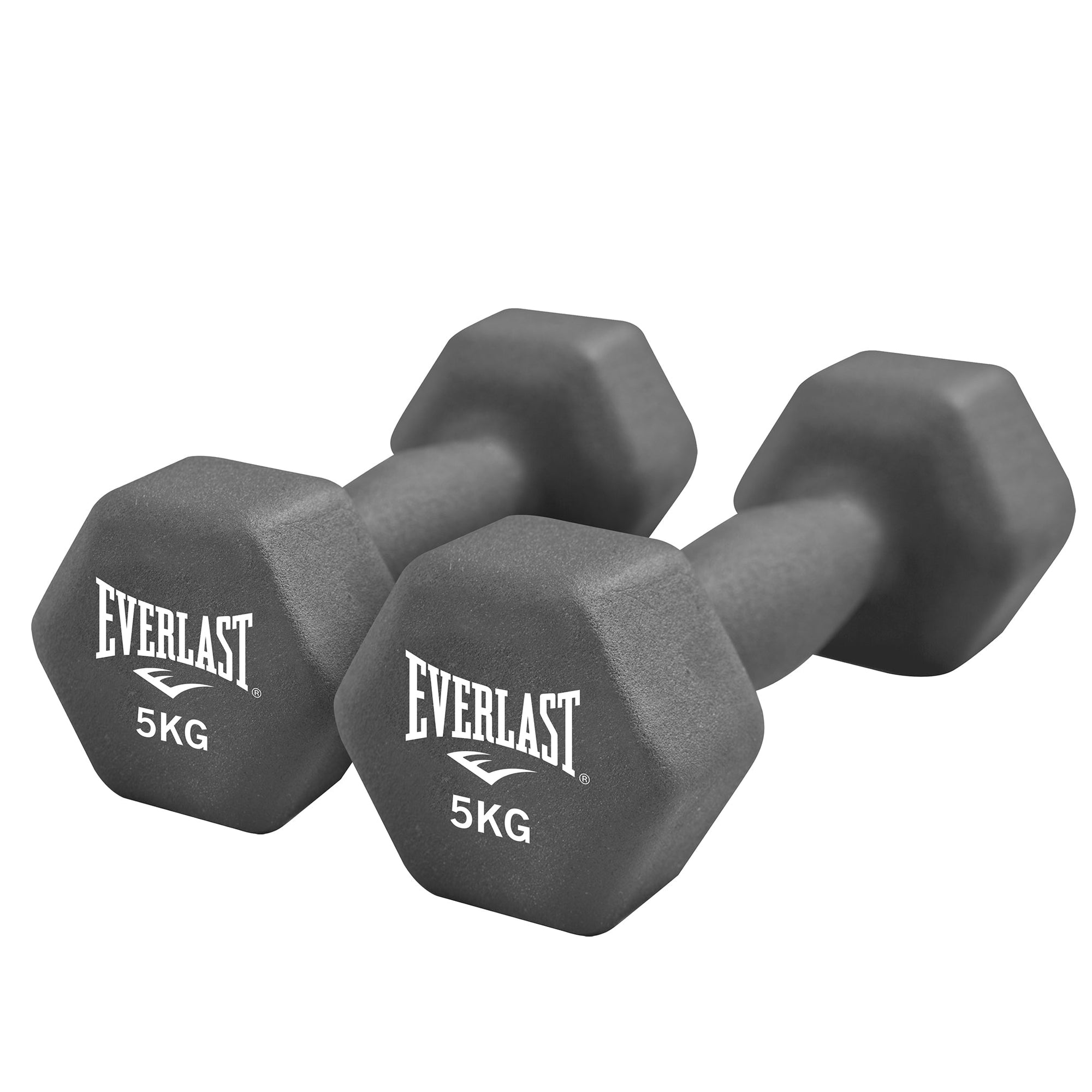 PAIR OF 5KG DUMBBELLS