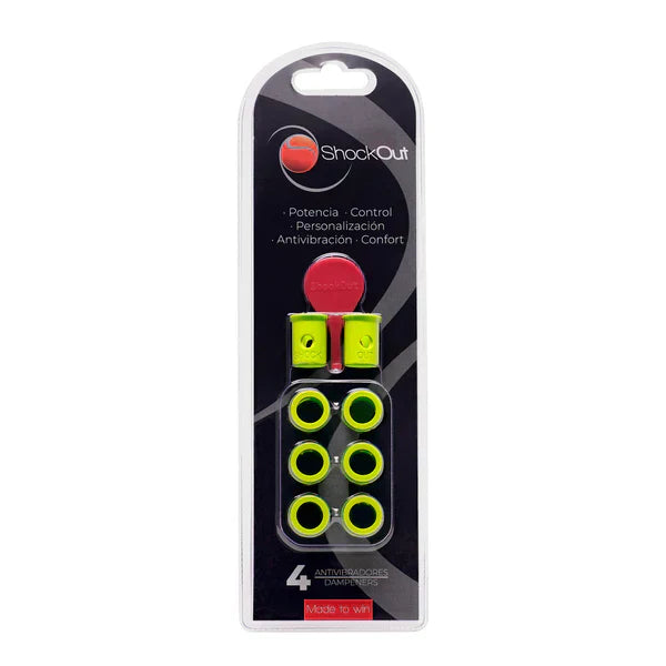 ShockOut Padel Racket Dampeners - Yellow