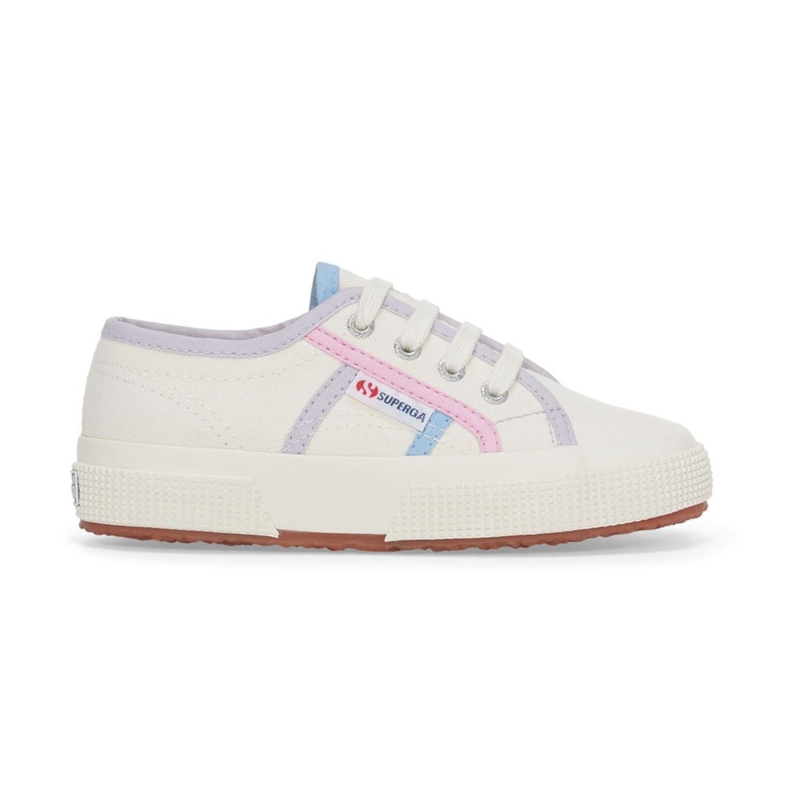 2750 KIDS COLORBLOCKING - WHT VIOLET PINK BLUE