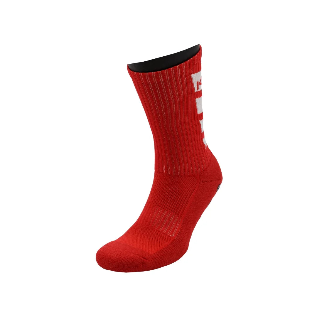 Kupe Active Grip Socks Red_ Front