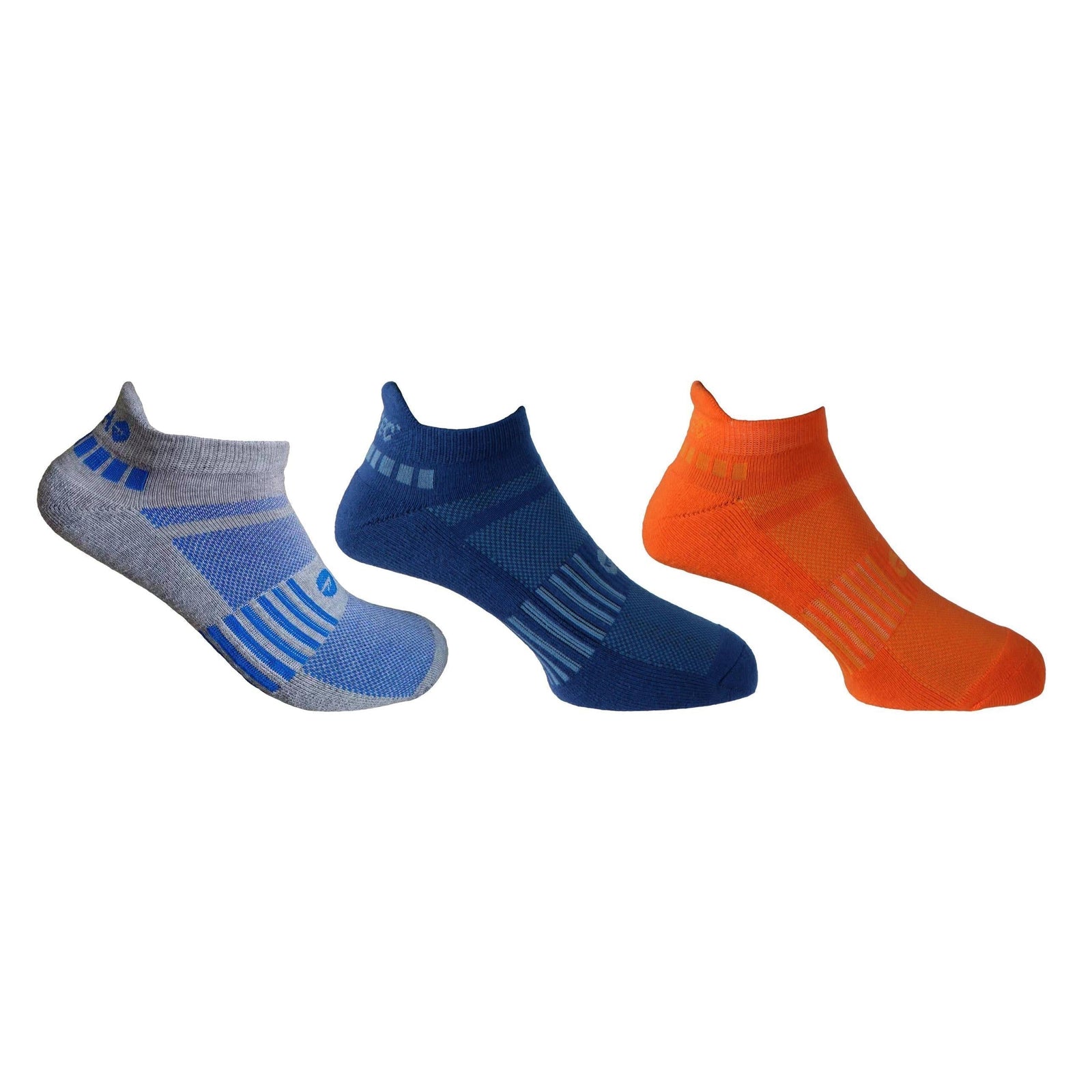 Hi-Tec Men's Cushioned Sport Performance Socks 3-Pack for Comfort