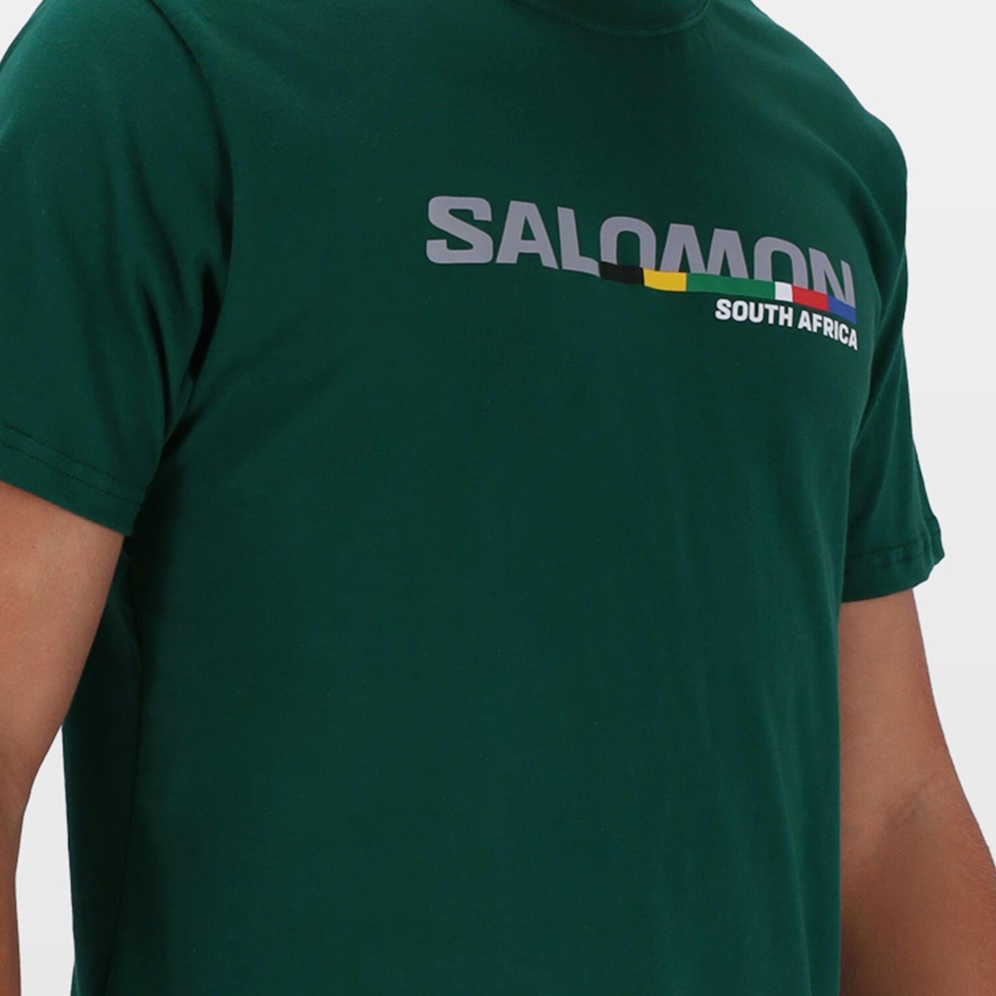 Salomon South Africa Men's Cotton Graphic Tee Shirt for Casual Comfort