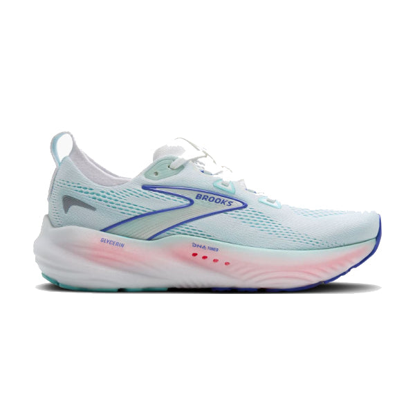 Brooks Glycerin 22 White/Limpet Shell/Amparo Blue
