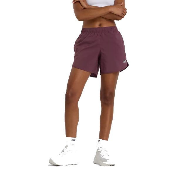 New Balance Sport Essentials Short 5" Faded Plum