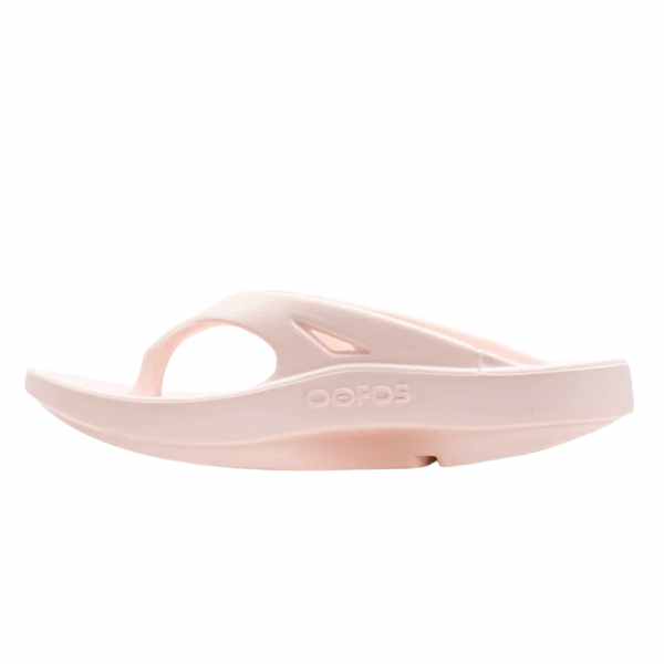 Oofos Unisex Ooringinal Thong Sandal Blush