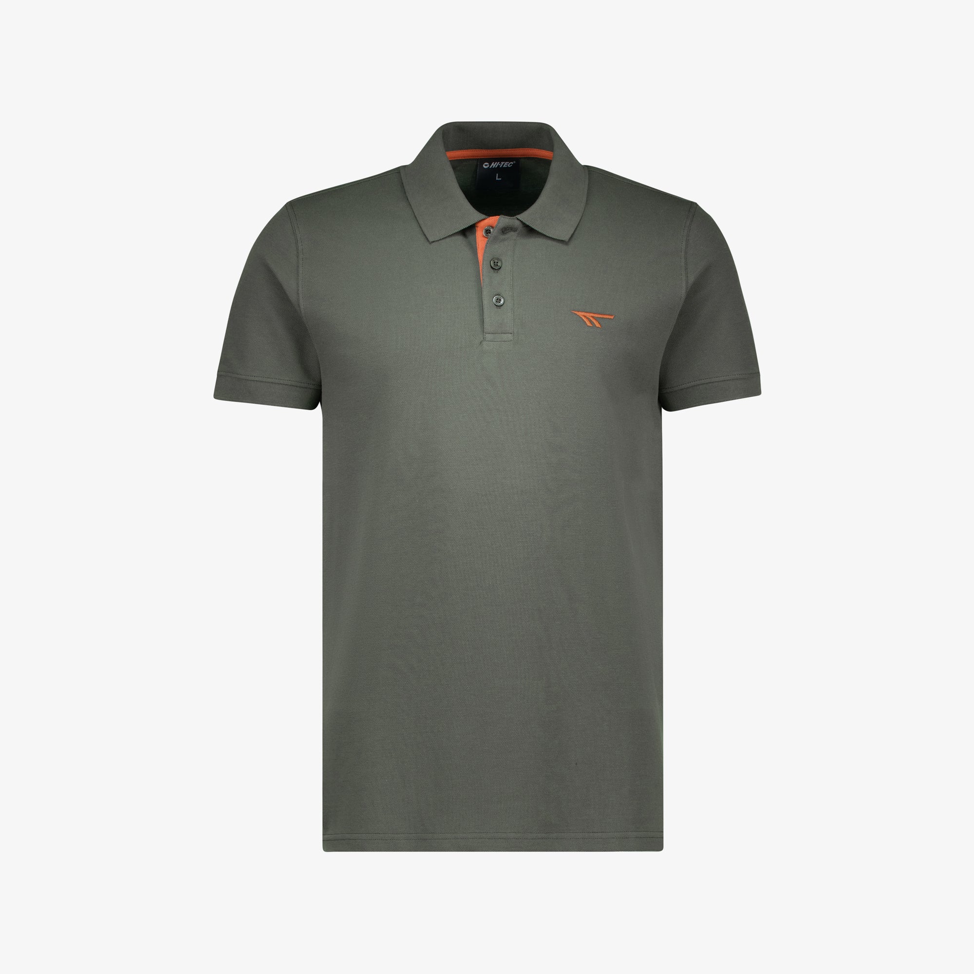 Hi-Tec Men's 100% Cotton Pique Polo Shirt – Breathable, Quick-Dry, Classic Style