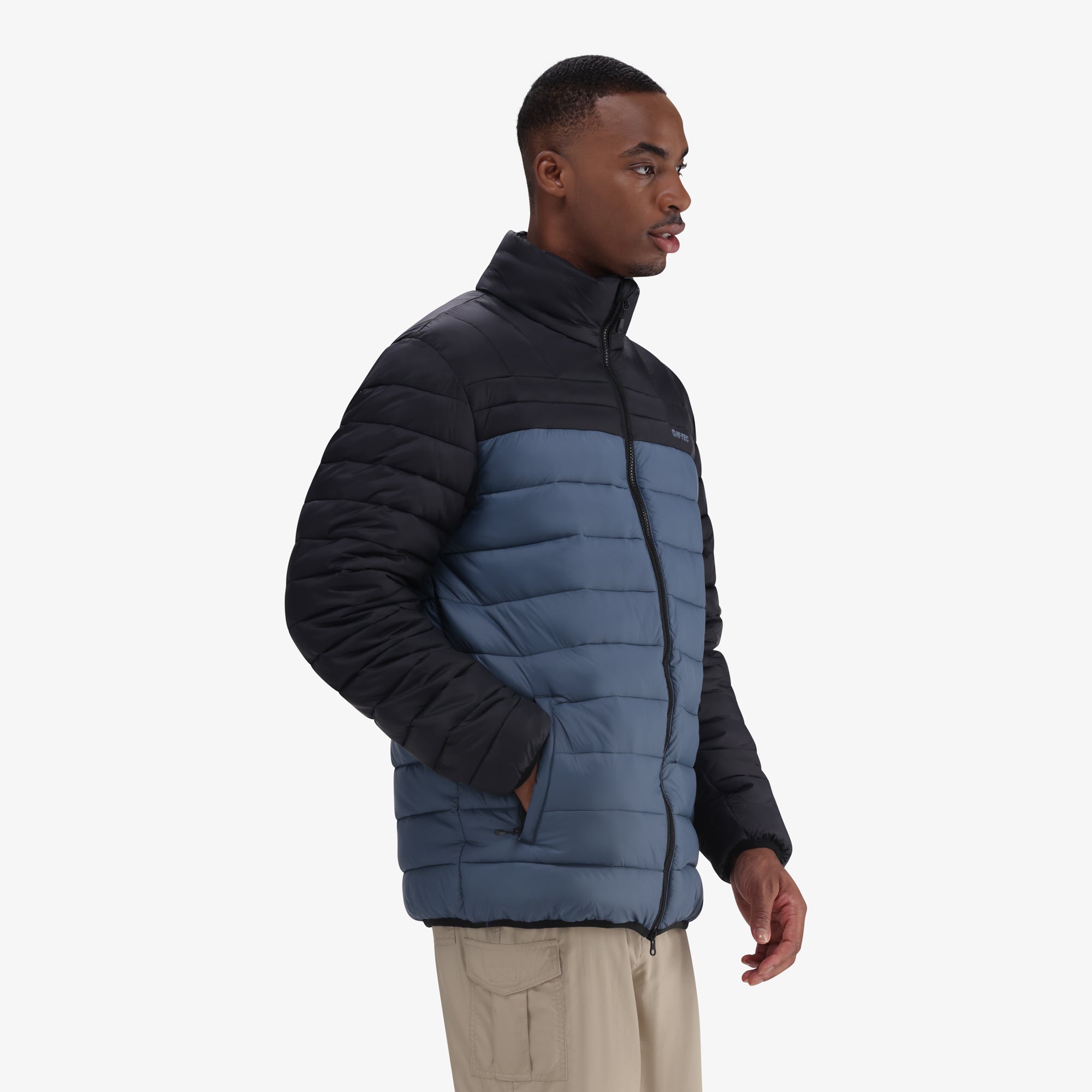 Hi-Tec Montana Men's Insulated Jacket: Warm, Stylish, Recycled Comfort