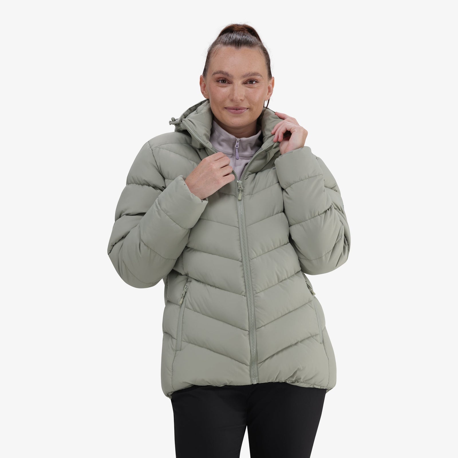 Hi-Tec Women's Lily Insulated Jacket: Warm, Windproof, Water-Repellent, Eco-Friendly Style