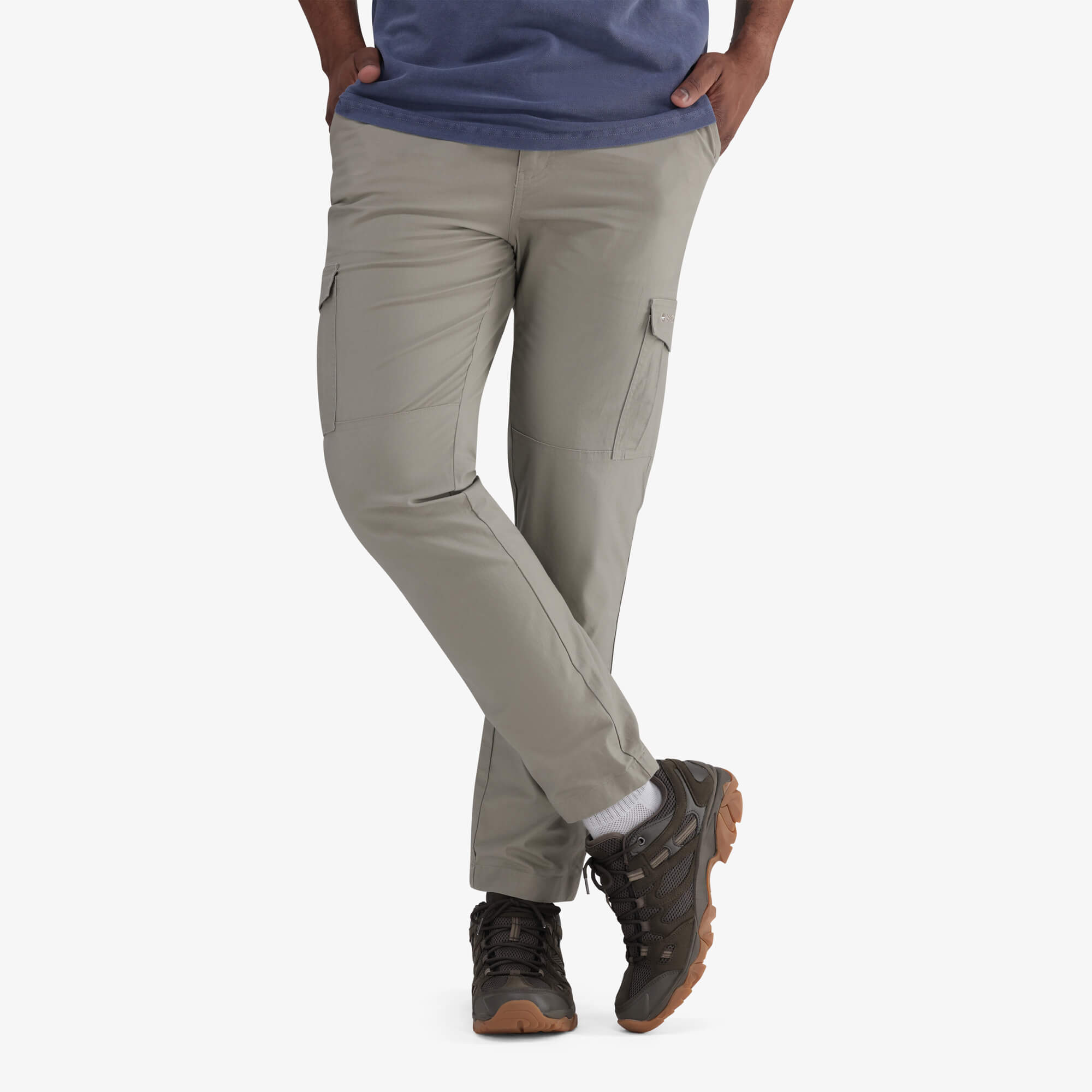 Hi-Tec Venture Men's Outdoor Pants: 4-Way Stretch, UV 40 Protection for Active Adventures