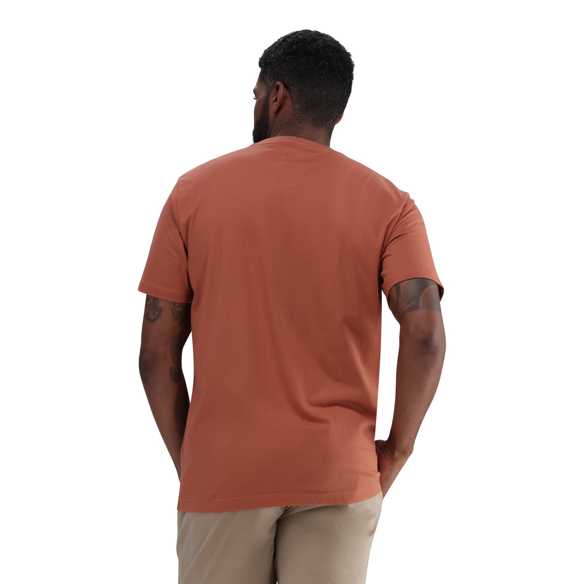 Hi-Tec Men's Urban Explorer Chutney Cotton Graphic Tee - Classic Comfort