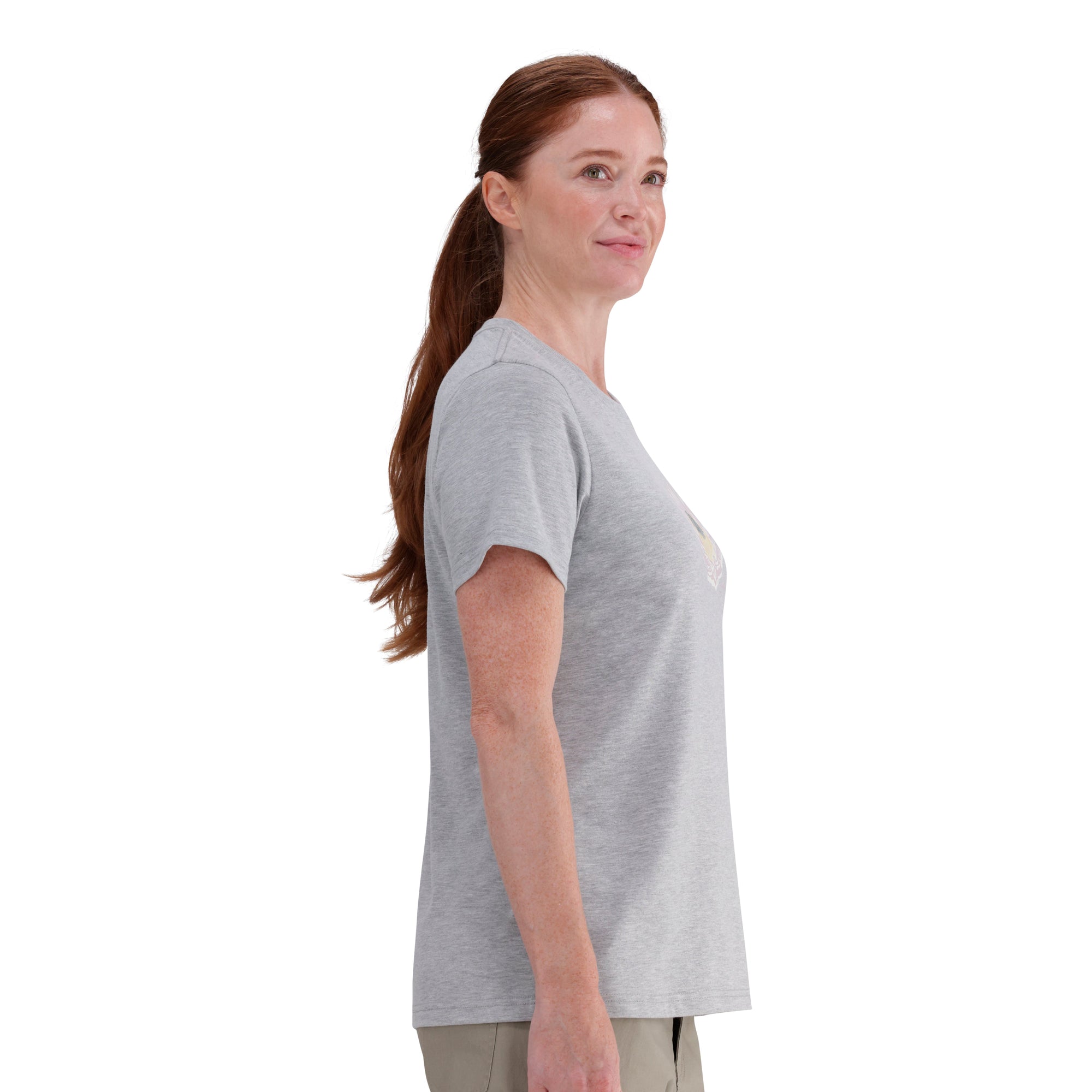 Hi-Tec Women's King Protea Cotton T-Shirt - Comfortable, Stylish, Everyday Wear