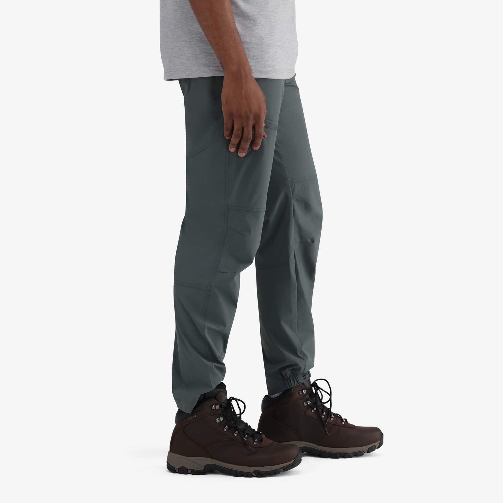 Hi-Tec Ranger Men's Cotton Canvas Cargo Pants with Multiple Pockets