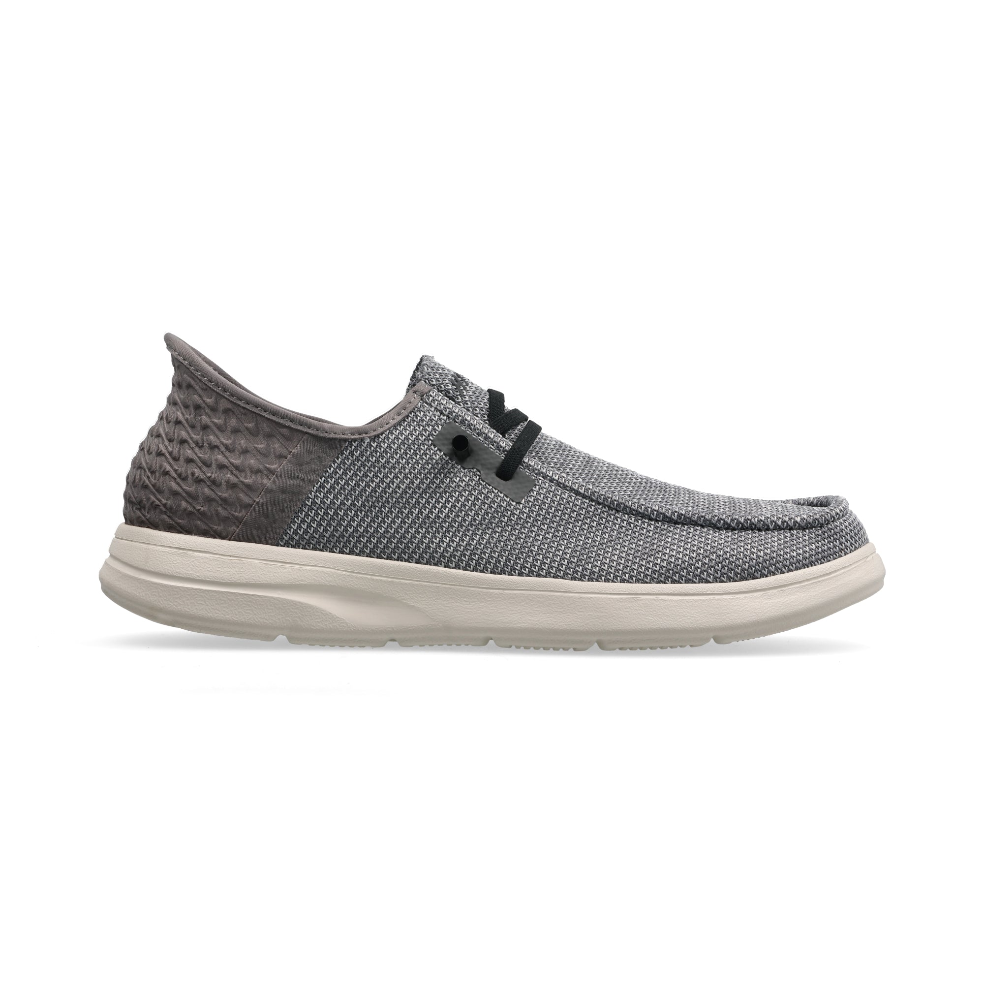 Hi-Tec Toby Men's Breathable Knitted Slip-On Sneaker for Casual Comfort