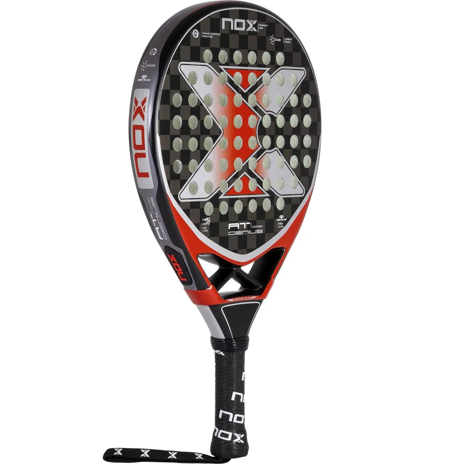 Nox AT10 Genius Junior 2023 Padel Racket by Agustín Tapia-Cover