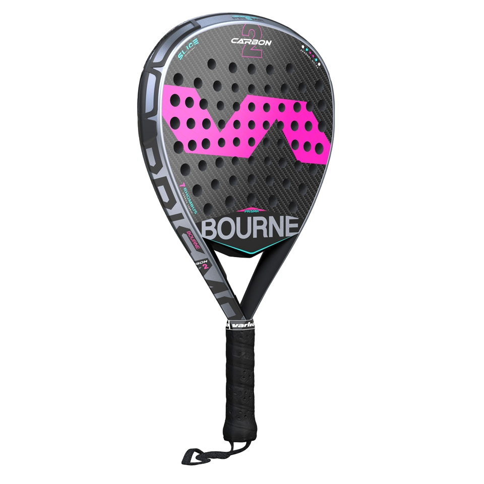 Varlion Bourne Carbon 2 Prisma Padel Racket-Side
