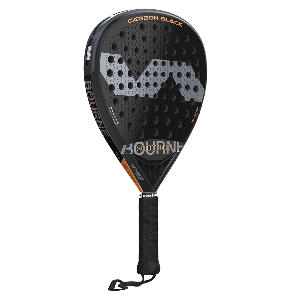 Varlion Bourne Summum Carbon Black Padel Racket-Cover