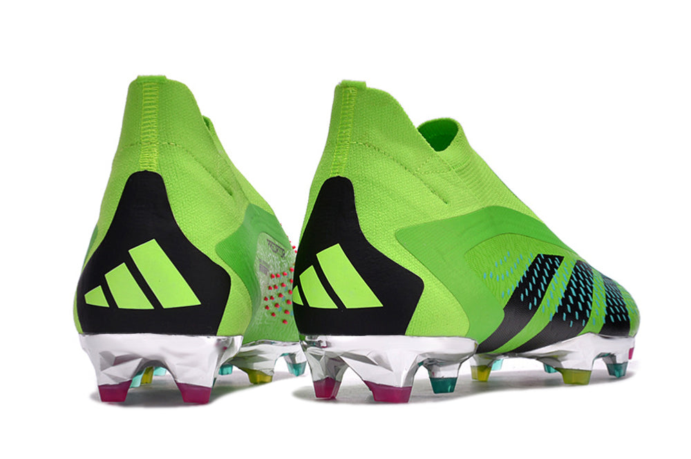 PREDATOR ACCURACY+ FIRM GROUND Lime Green/Black/Pink/Blue