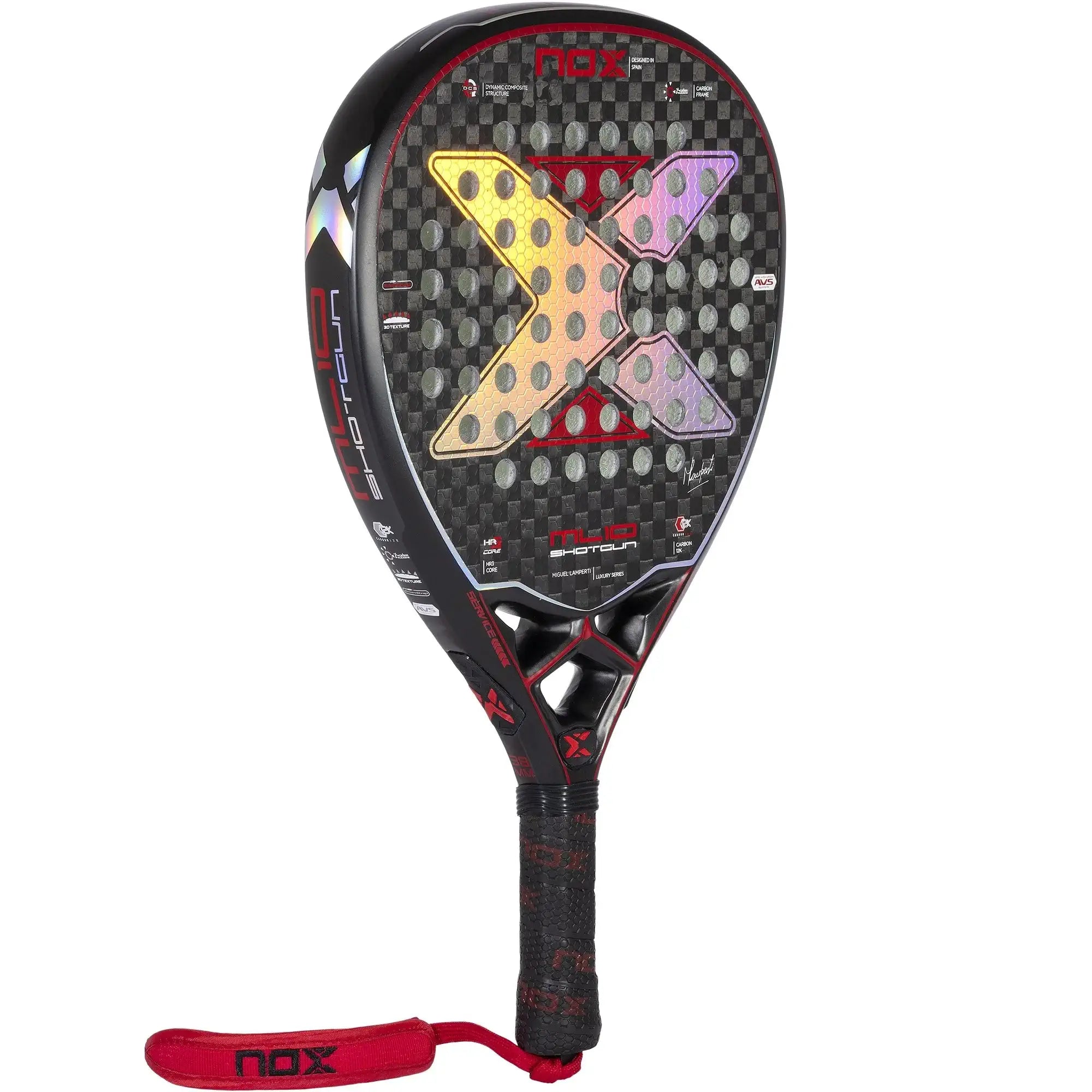 Nox ML10 Shotgun 2023 Padel Racket - Luxury Series-Right