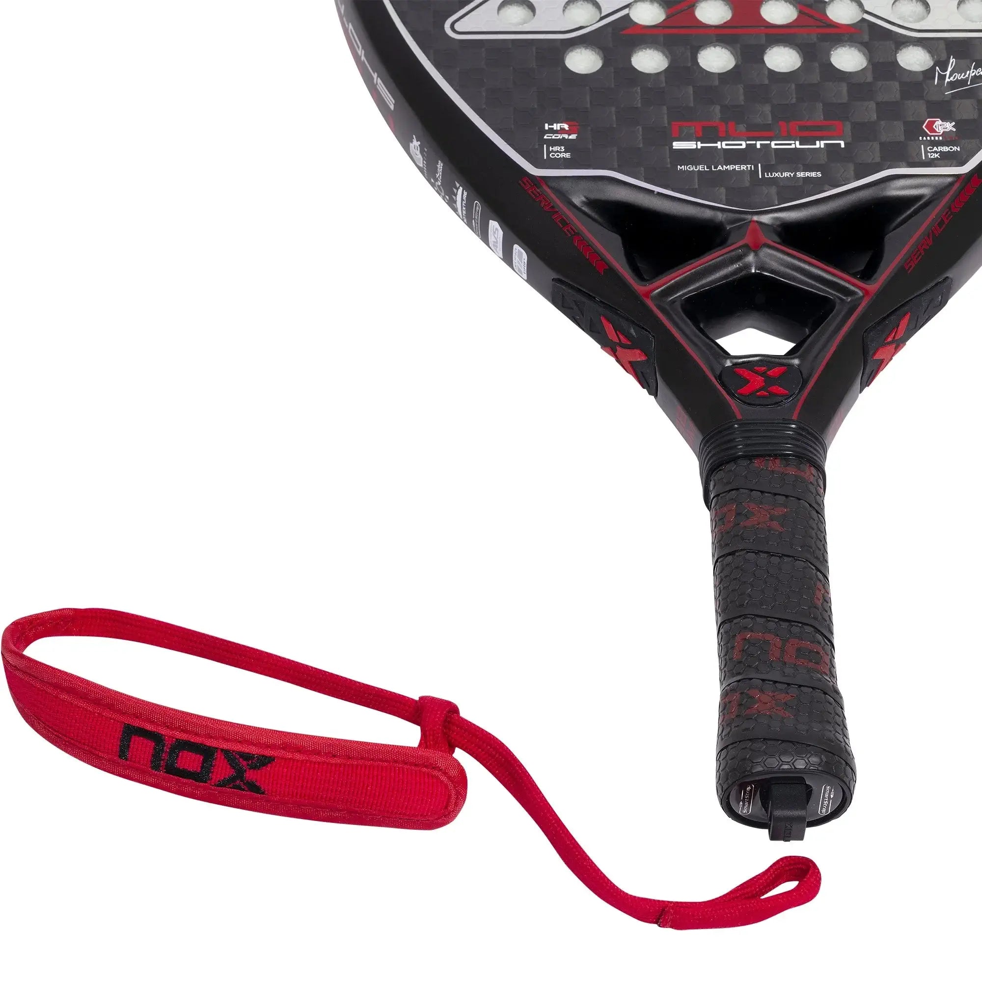 Nox ML10 Shotgun 2023 Padel Racket - Luxury Series-Strap