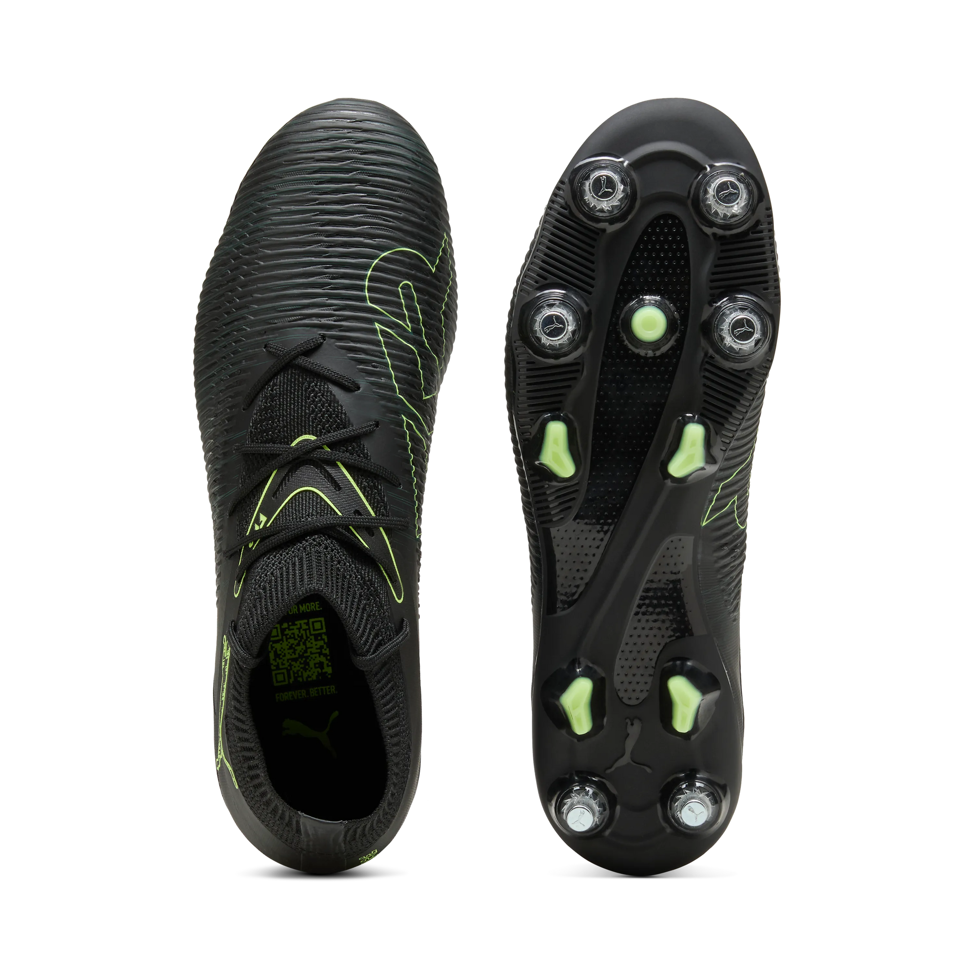 Puma Future 8 Match MxSG Black-Fizzy Light-Green