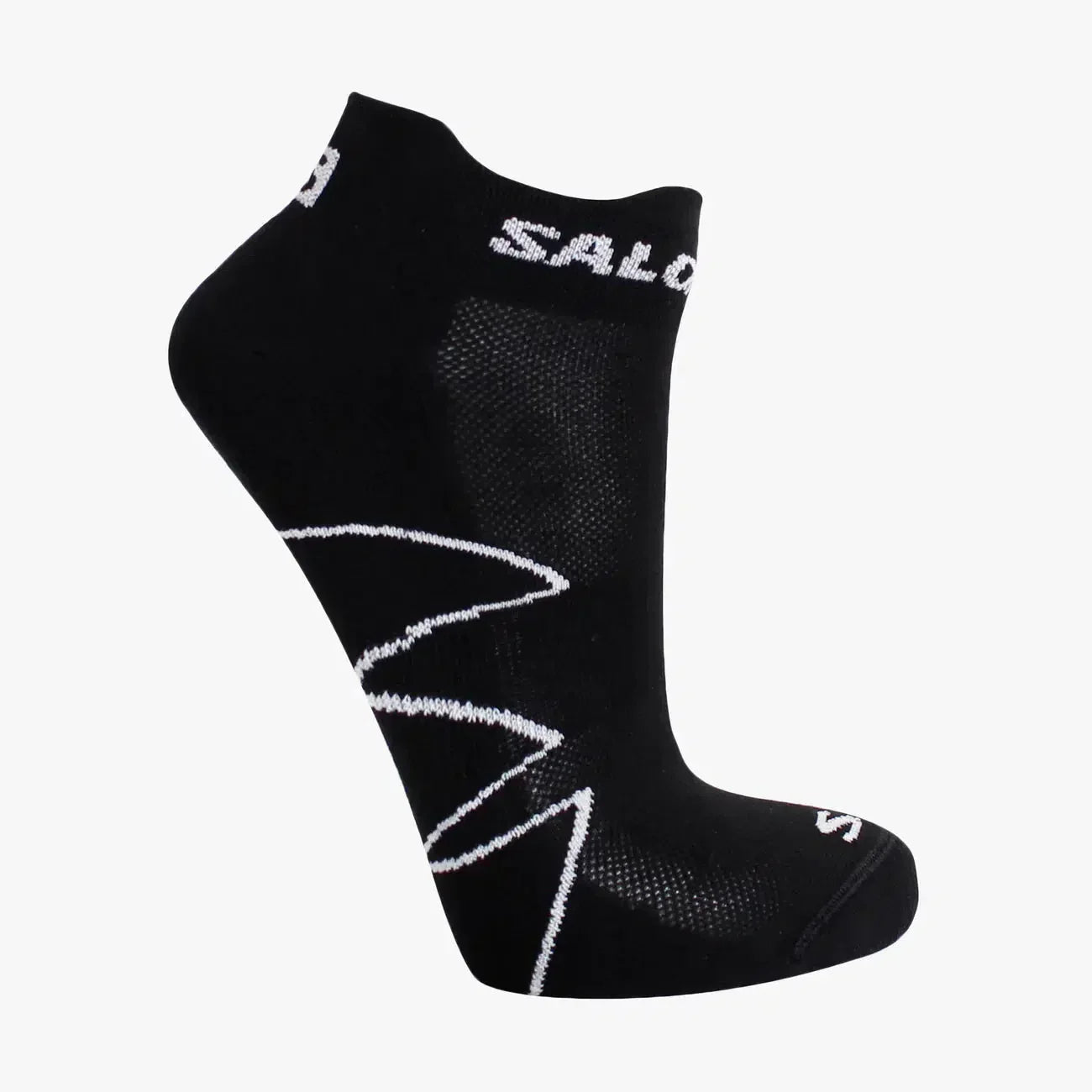 Salomon XA Sonic Performance Socks: Medium Cushioning, Ventilated Mesh, Seamless Comfort
